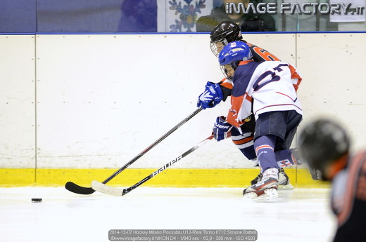 2014-12-07 Hockey Milano Rossoblu U12-Real Torino 0712 Simone Battelli